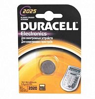 Элемент питания Duracell CR2025 (цена за 1 шт.) (батарейка) картинка 